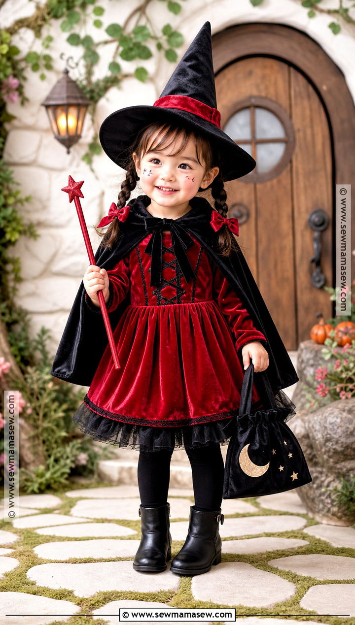 Red Toddler Witch Costume - 30 toddler witch costumes