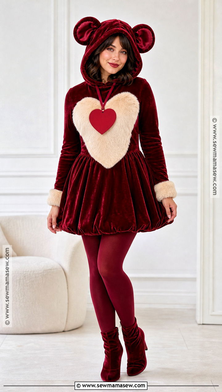 Red Velvet Ty Bear Costume - 30 Ty Bear Costume Ideas