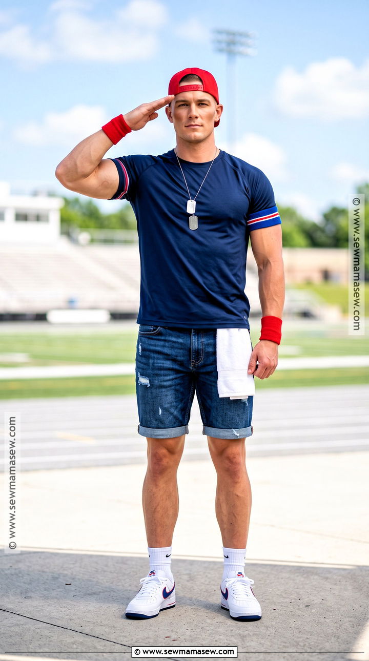 Red White And Blue John Cena Costume - 30 john cena costume ideas