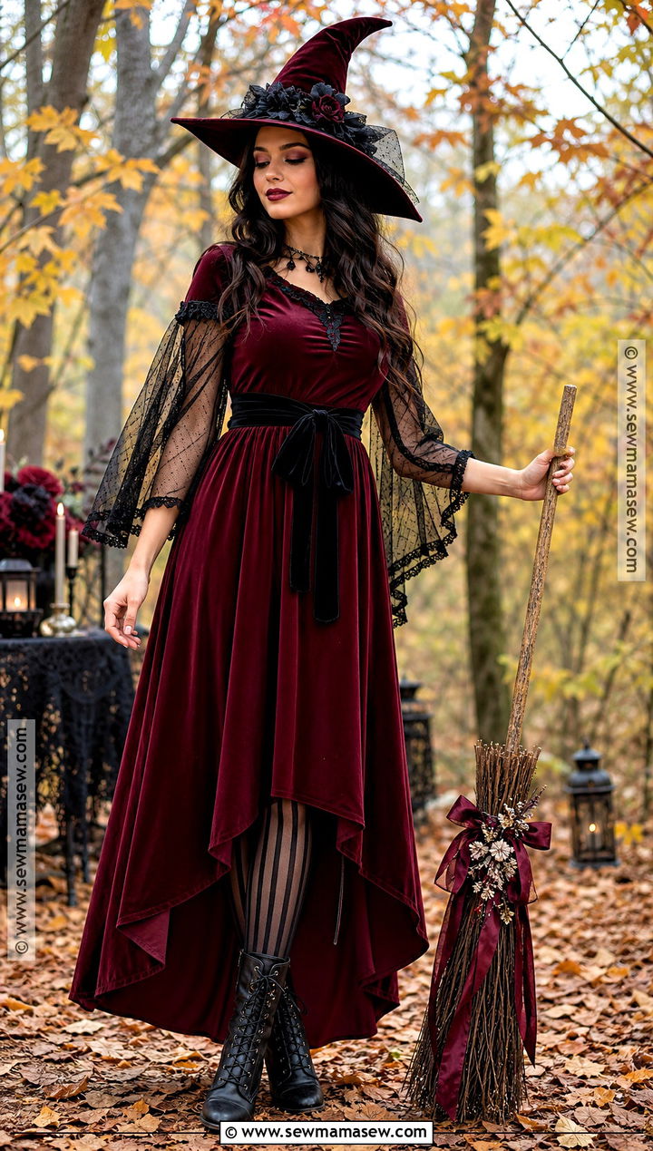 Red Witch Costume - 30 red dress costume ideas