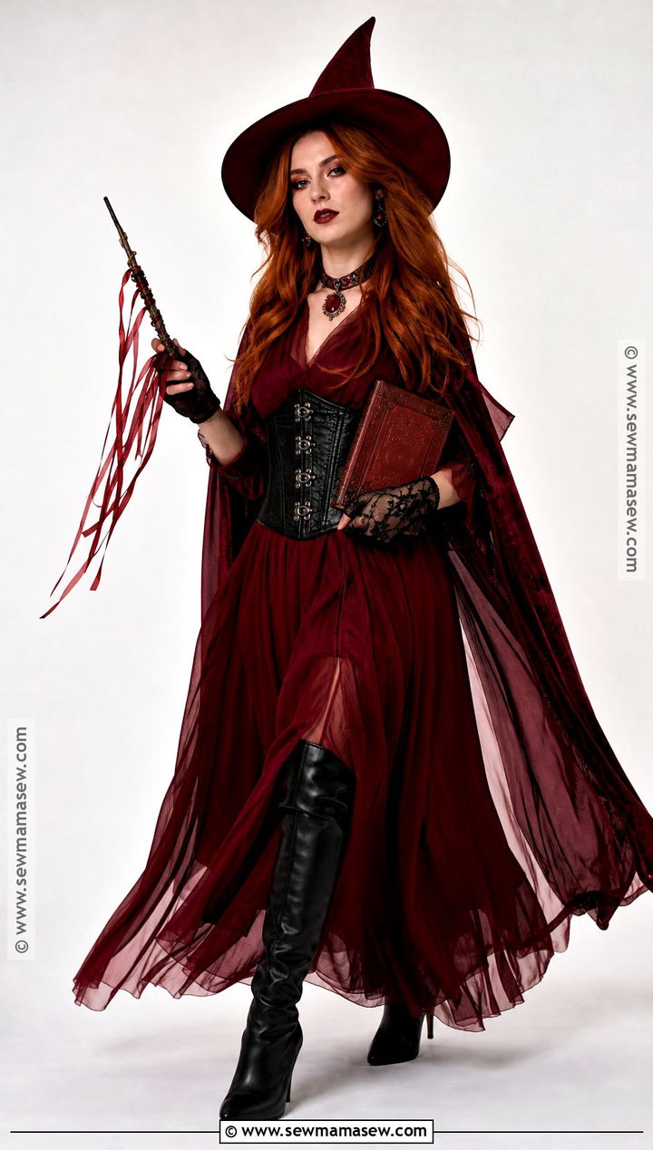 Red Witch Costume - 50 witch costume ideas