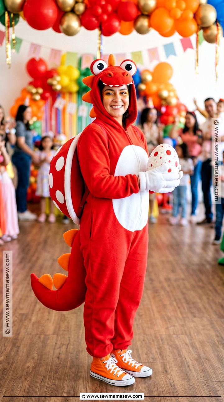 Red Yoshi Costume - 35 yoshi costume ideas
