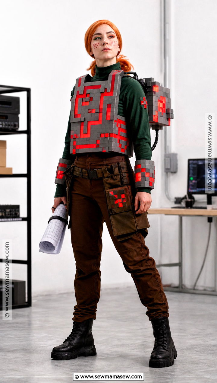 Redstone Engineer Alex Minecraft Costume - 30 alex minecraft costume ideas