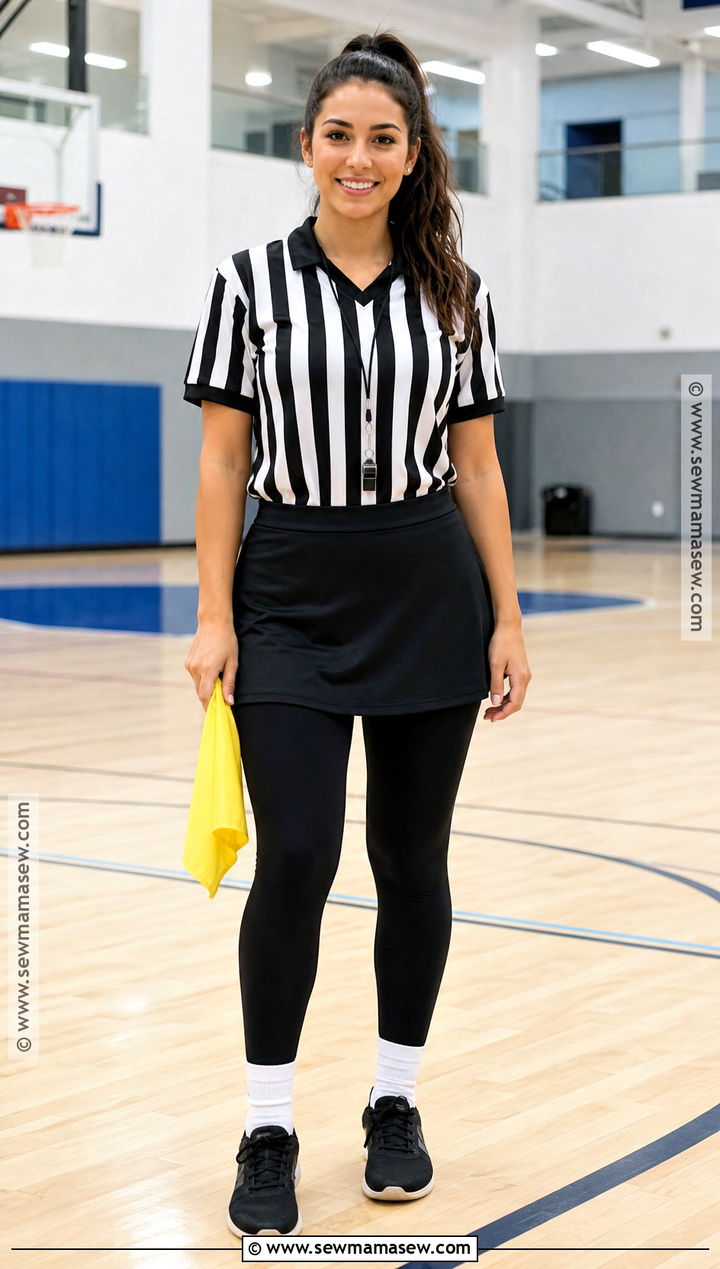 Referee Costume With Striped Shirt - 35 quick halloween costumes last minute