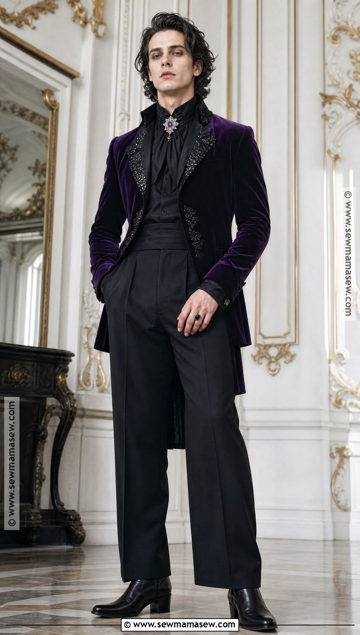 Regal Vampire Aesthetic Outfit - 30 vampire aesthetic outfit male ideas