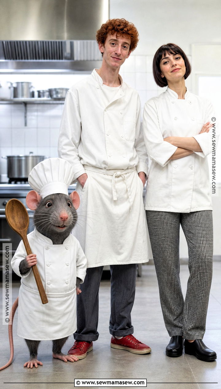 Remy Linguini And Colette Group Ratatouille Costume - 50 ratatouille costume ideas