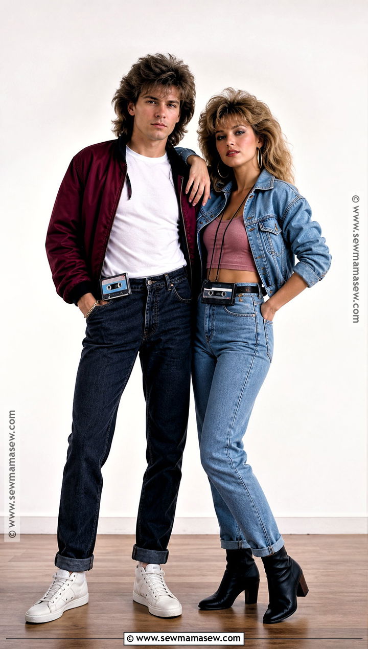 Ren And Ariel Footloose Costume - 30 80s couple costume ideas