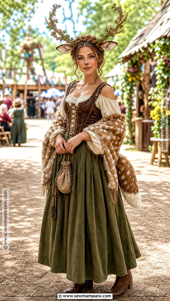 Renaissance Deer Costume - 40 deer costume ideas for women