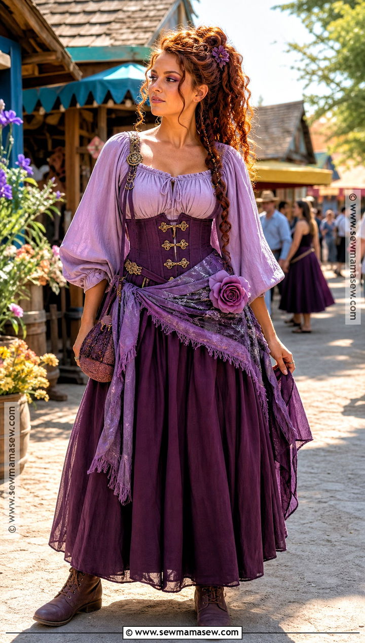 Renaissance Fair Megara Cosplay With Corset Belt - 35 megara cosplay ideas