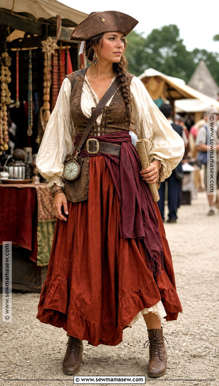 Renaissance Faire Pirate Costume - 50 pirate costume ideas for women