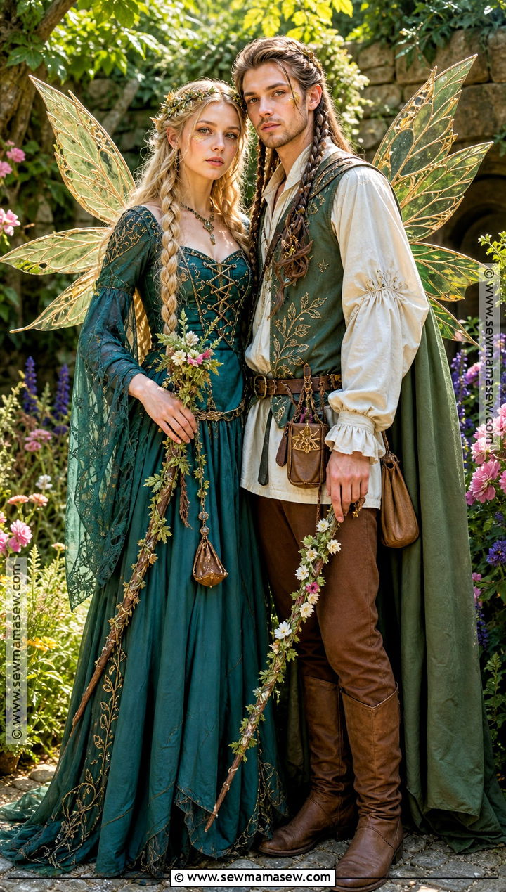Renaissance Fairy Couple Costume - 30 fairy couple costume ideas