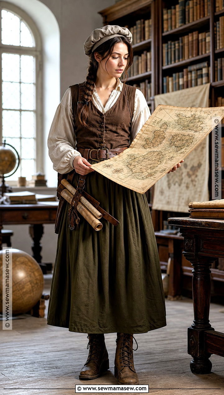 Renaissance Mapmaker Costume - 40 non basic halloween costumes