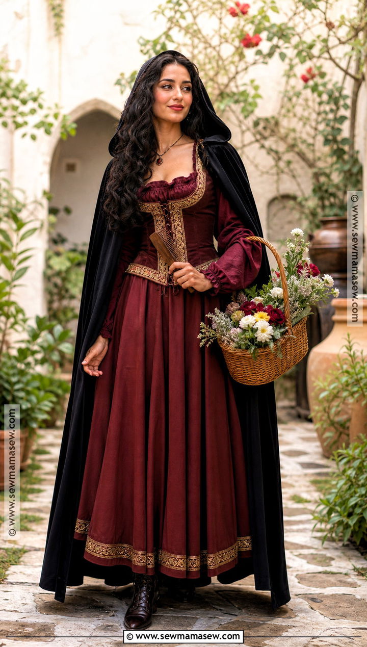 Renaissance Mother Gothel Costume With Corset Bodice - 40 mother gothel costume ideas