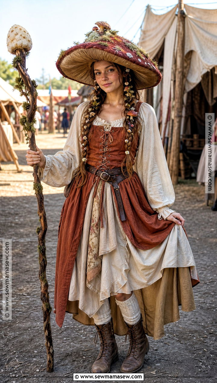 Renaissance Mushroom Costume - 30 Mushroom Costume Ideas for Women