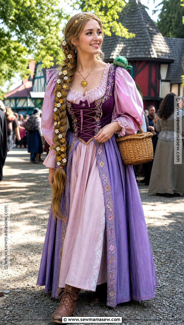 Renaissance Rapunzel Costume - 40 repunzle costume idea
