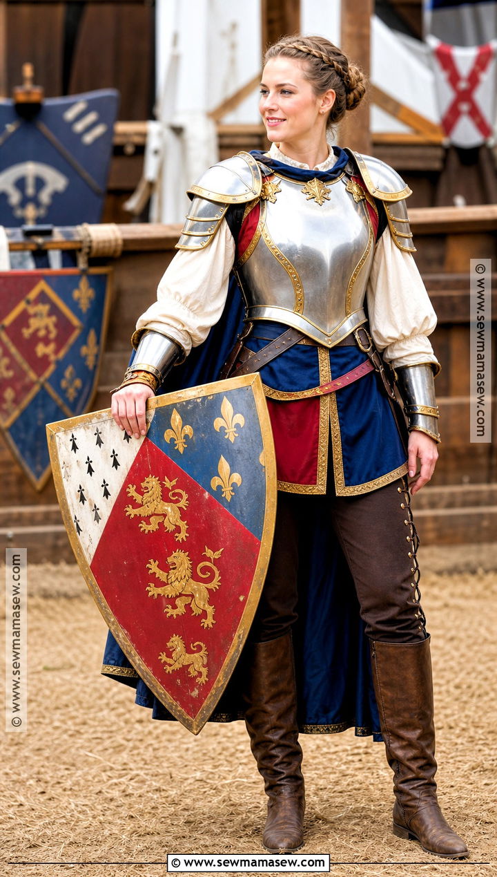 Renaissance Tournament Female Knight Costume - 30 female knight costume ideas