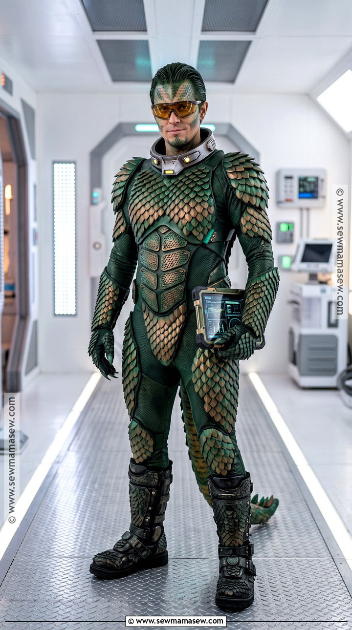 Reptilian Alien Costume - 30 Alien Costume Ideas for Men