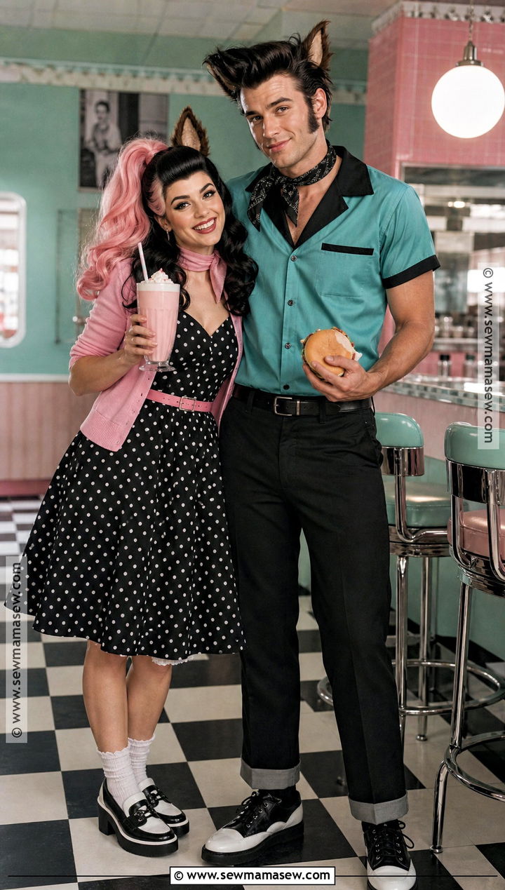 Retro 1950s Draculaura And Clawd Wolf Costume - 30 draculaura and clawd wolf costume ideas