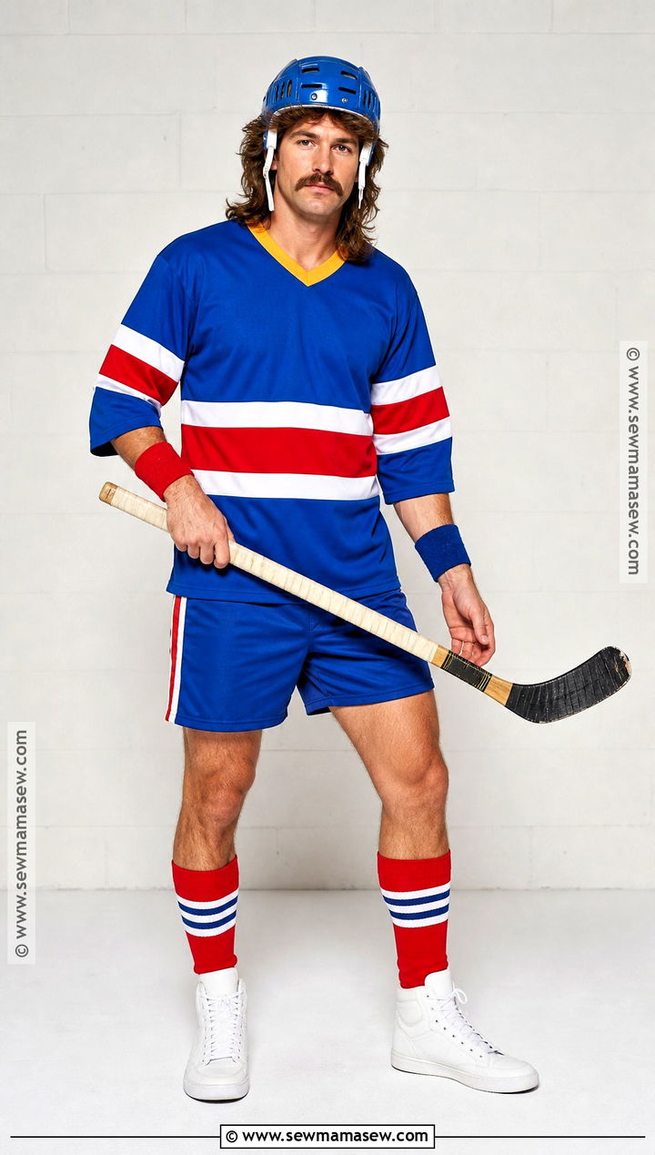 Retro 1980s Hockey Player Costume - 30 hockey player costume ideas