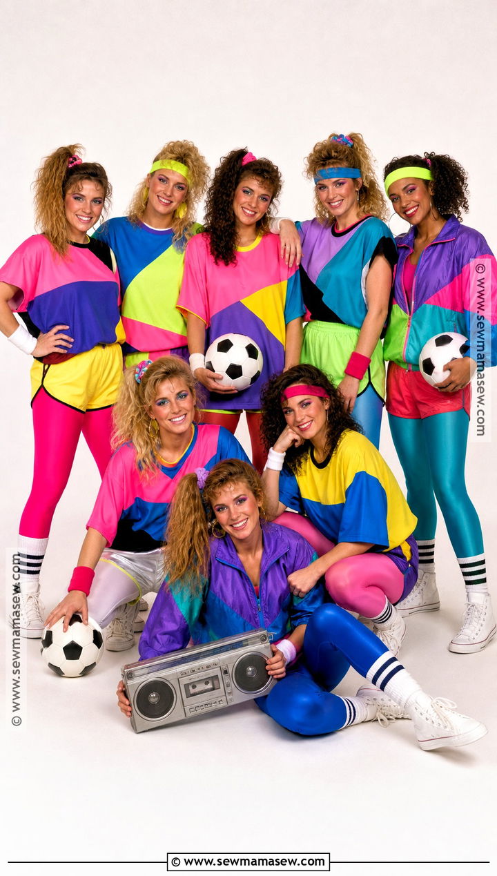 Retro 1980s Soccer Team Costume - 30 Soccer Team Halloween Costumes