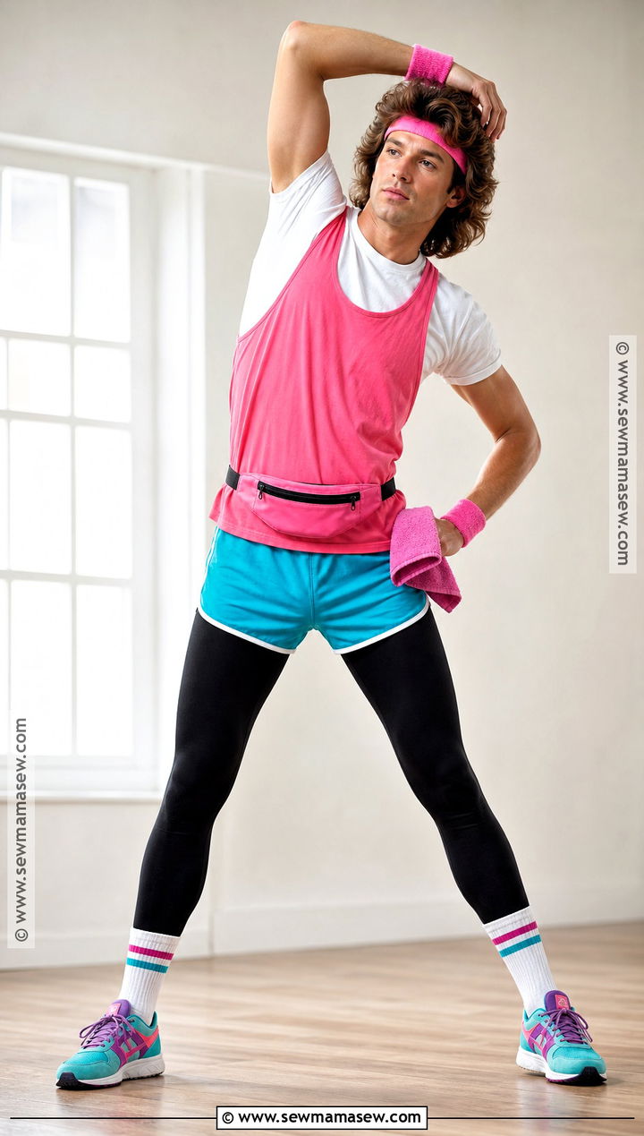 Retro Aerobics Instructor Costume - 30 Last Minute Costume Ideas for Men