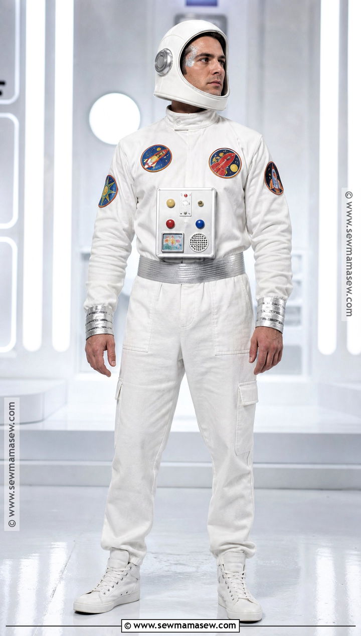 Retro Astronaut Costume - 35 mens costumes