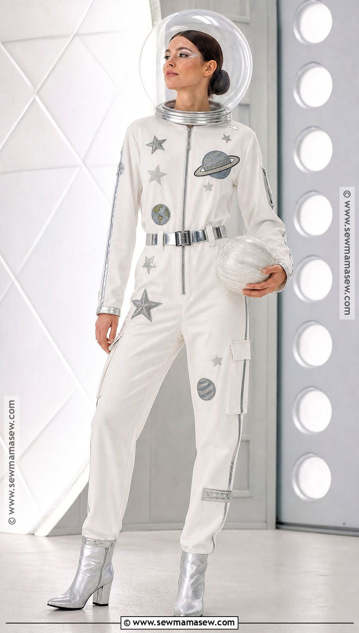 Retro Astronaut Costume - 45 solo halloween costumes for women