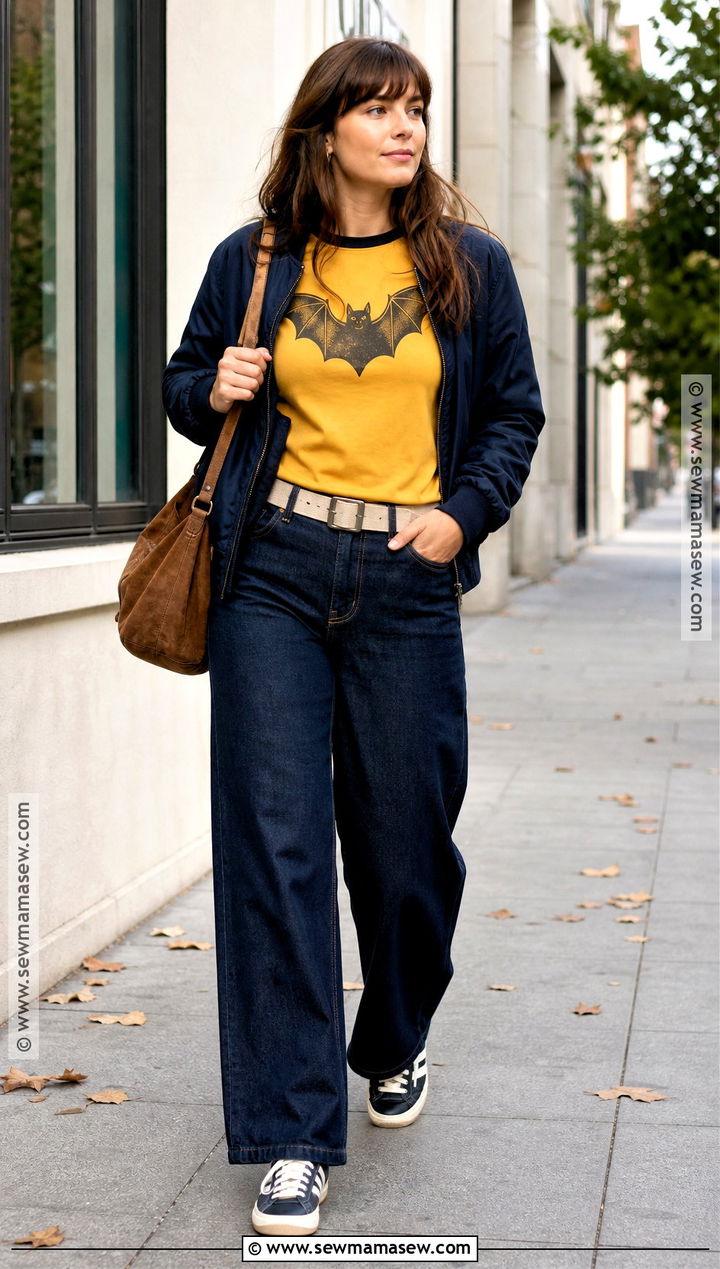 Retro Bat Halloween Shirt Outfit - 40 halloween shirts