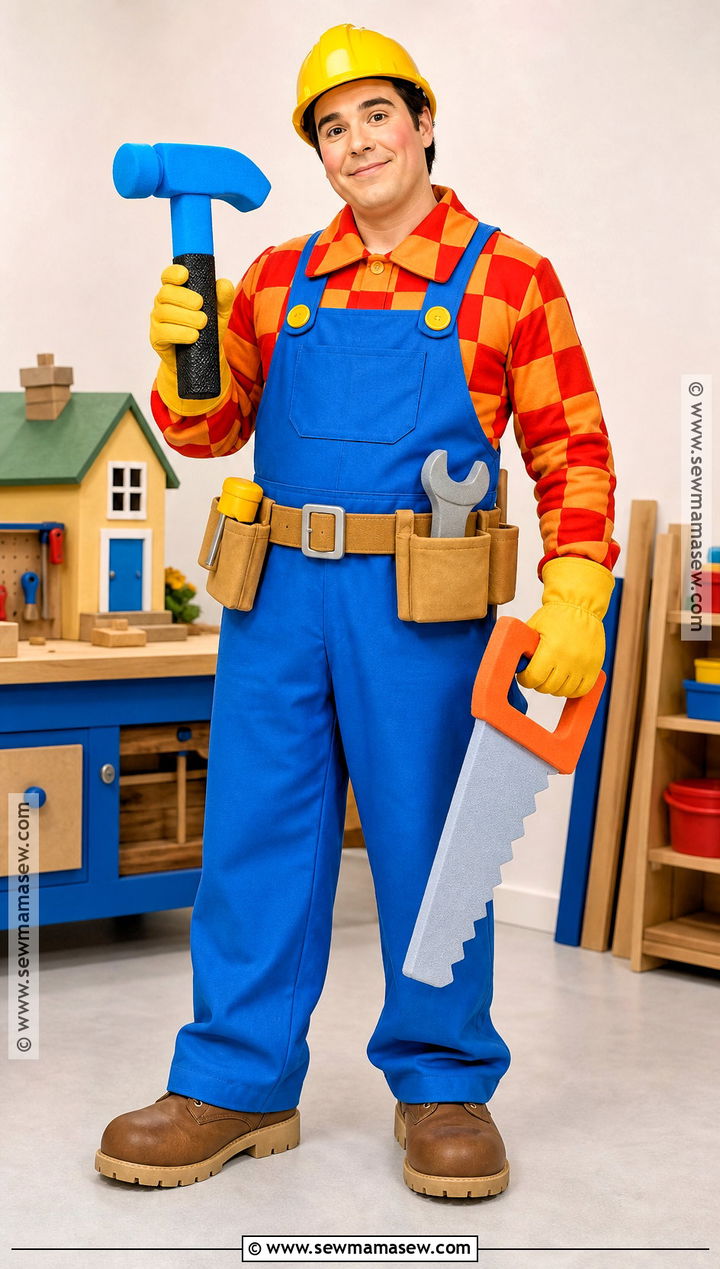 Retro Bob the Builder Costume - 35 bob the builder costume ideas
