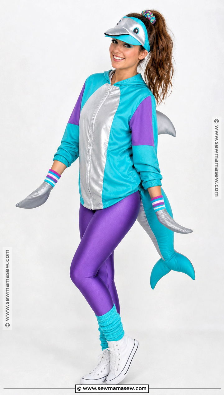 Retro Dolphin Costume - 30 dolphin costume ideas