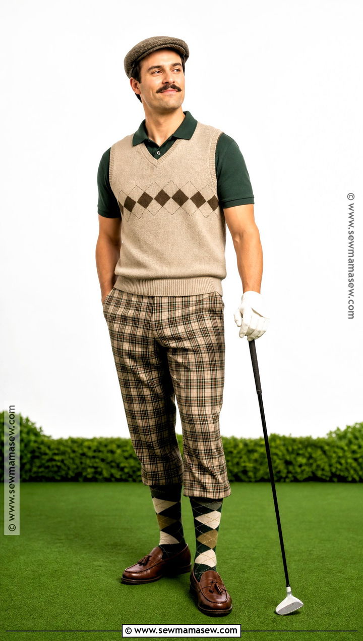 Retro Golfer Costume - 30 easy halloween costumes for men
