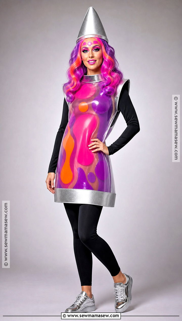Retro Lava Lamp Halloween Costume - 40 unique halloween costume ideas