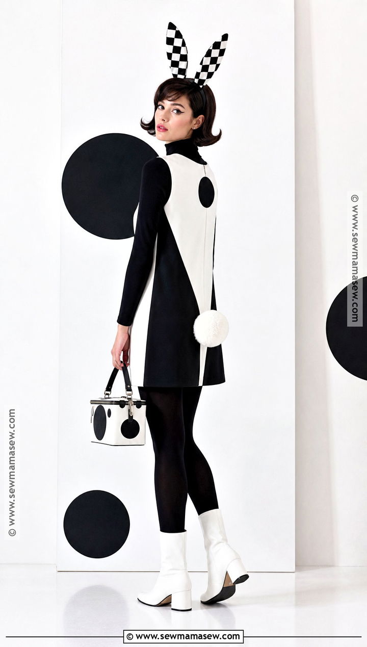 Retro Mod Bunny Costume - 30 bunny costume aesthetic ideas