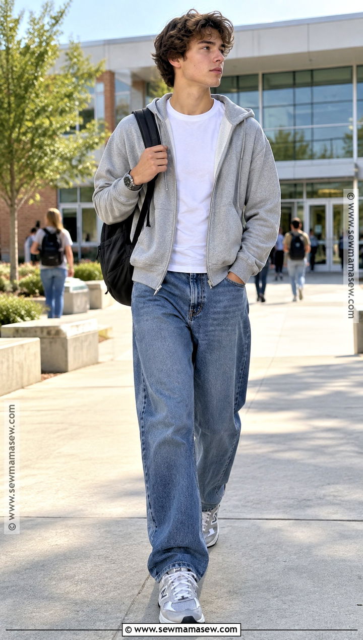 Retro Running Shoes With Baggy Jeans - 20 shoes for back to school for teens