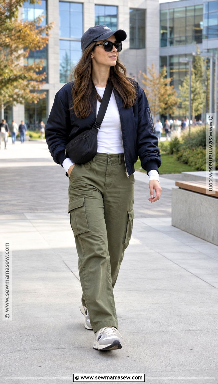 Retro Running Sneakers With Cargo Pants - 20 sneakers for fall