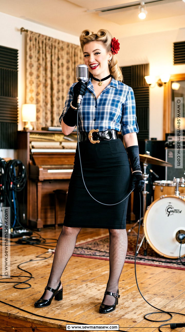 Retro Singer Black Canary Costume - 30 Black Canary Costume Ideas