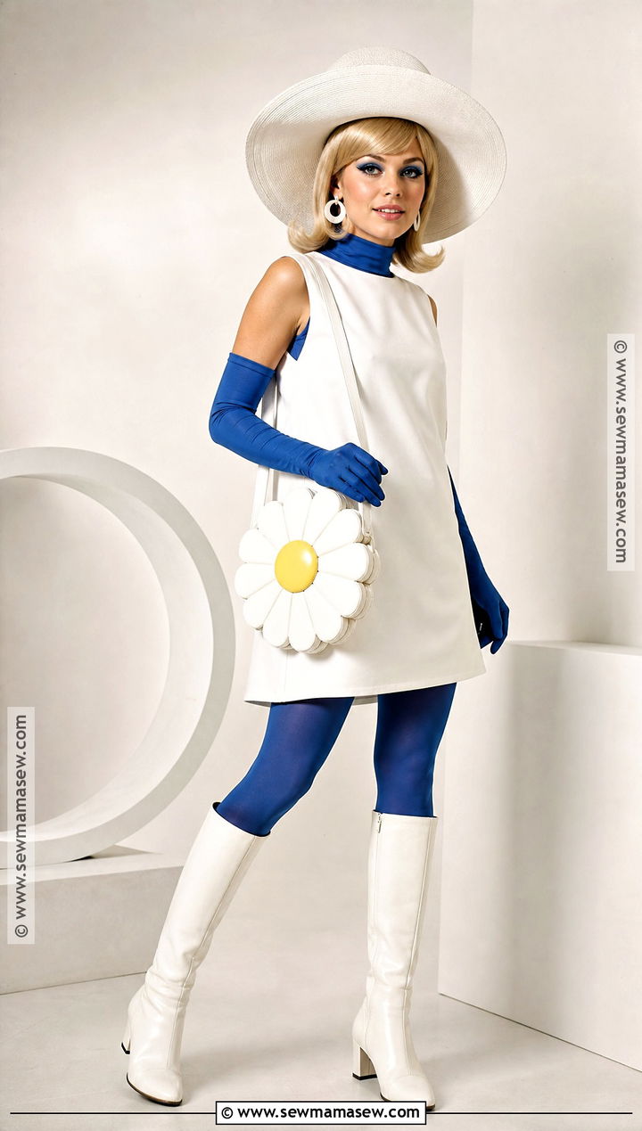 Retro Smurfette Costume With Go Go Boots - 35 smurfette costume ideas