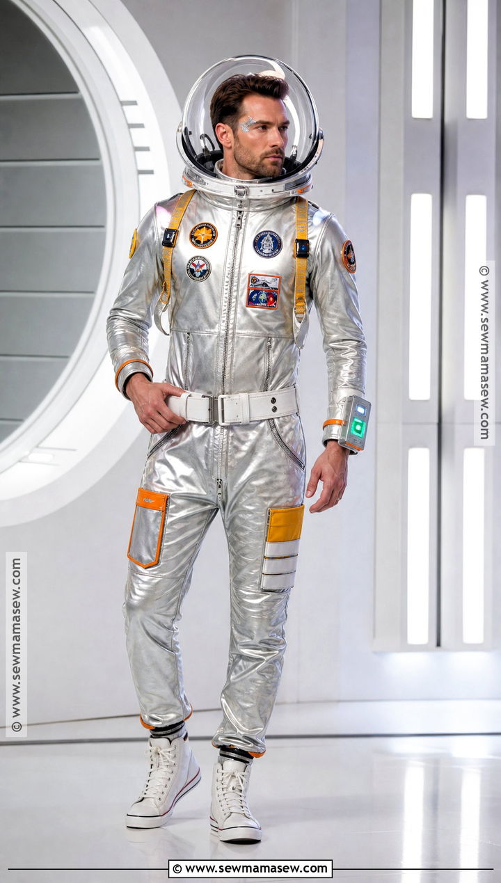 Retro Space Explorer Costume - 40 men costume ideas