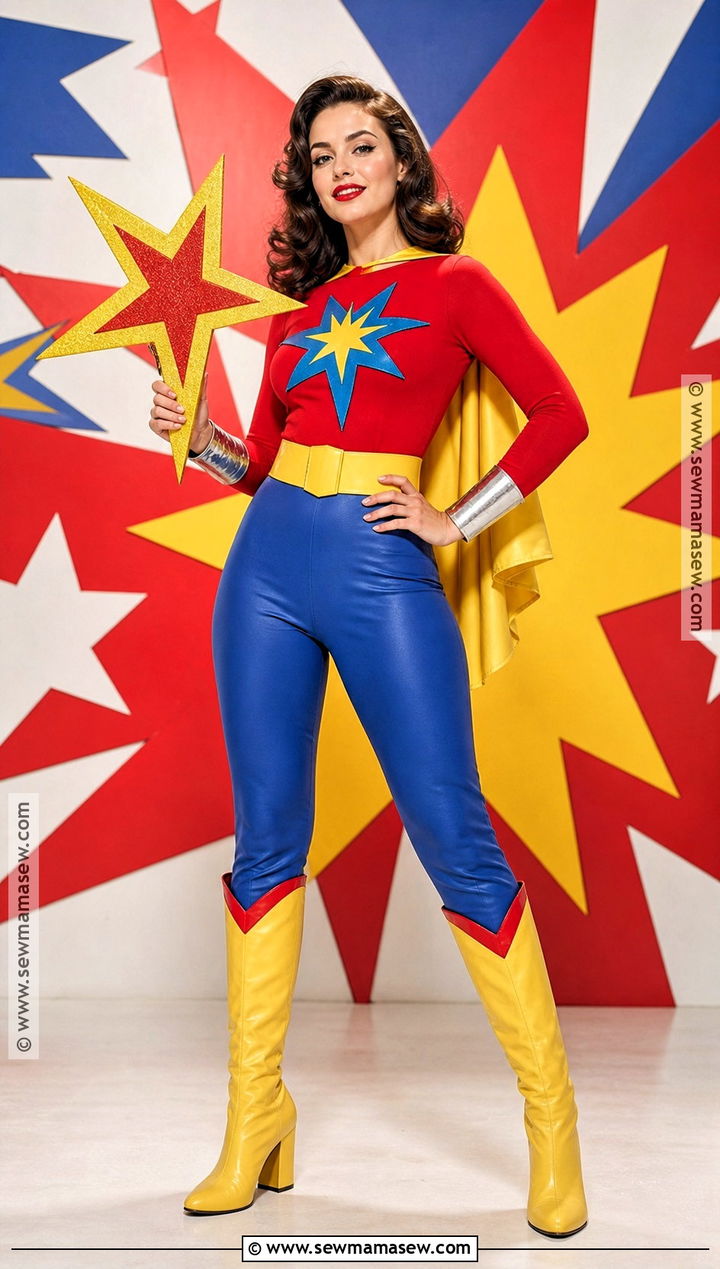 Retro Superhero Costume - 45 cool halloween costumes