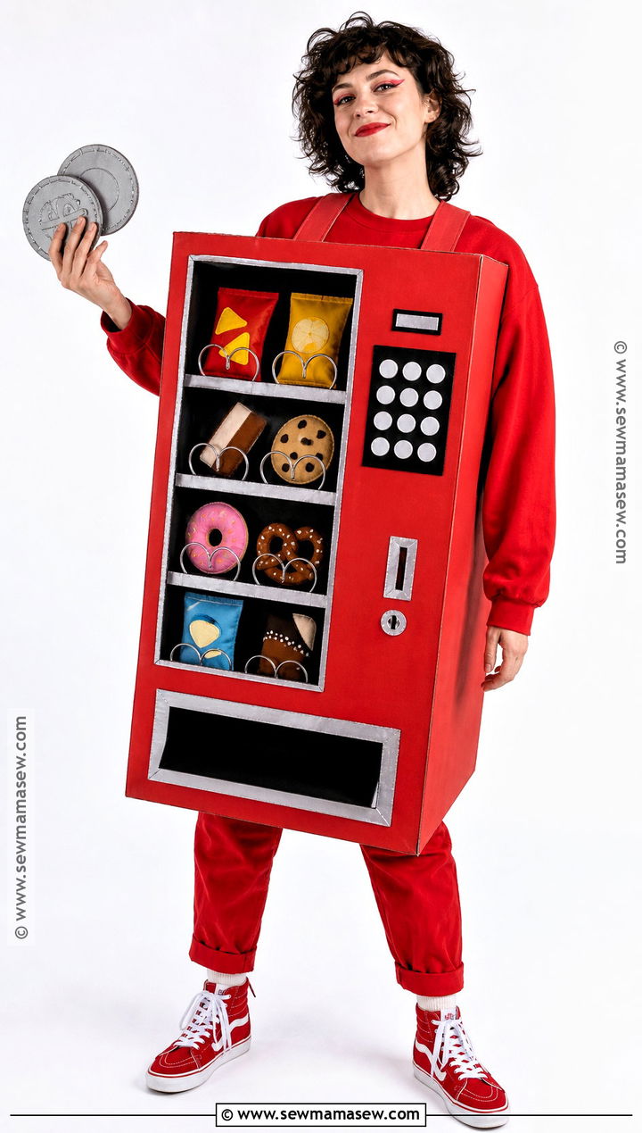 Retro Vending Machine Costume - 35 creative costumes