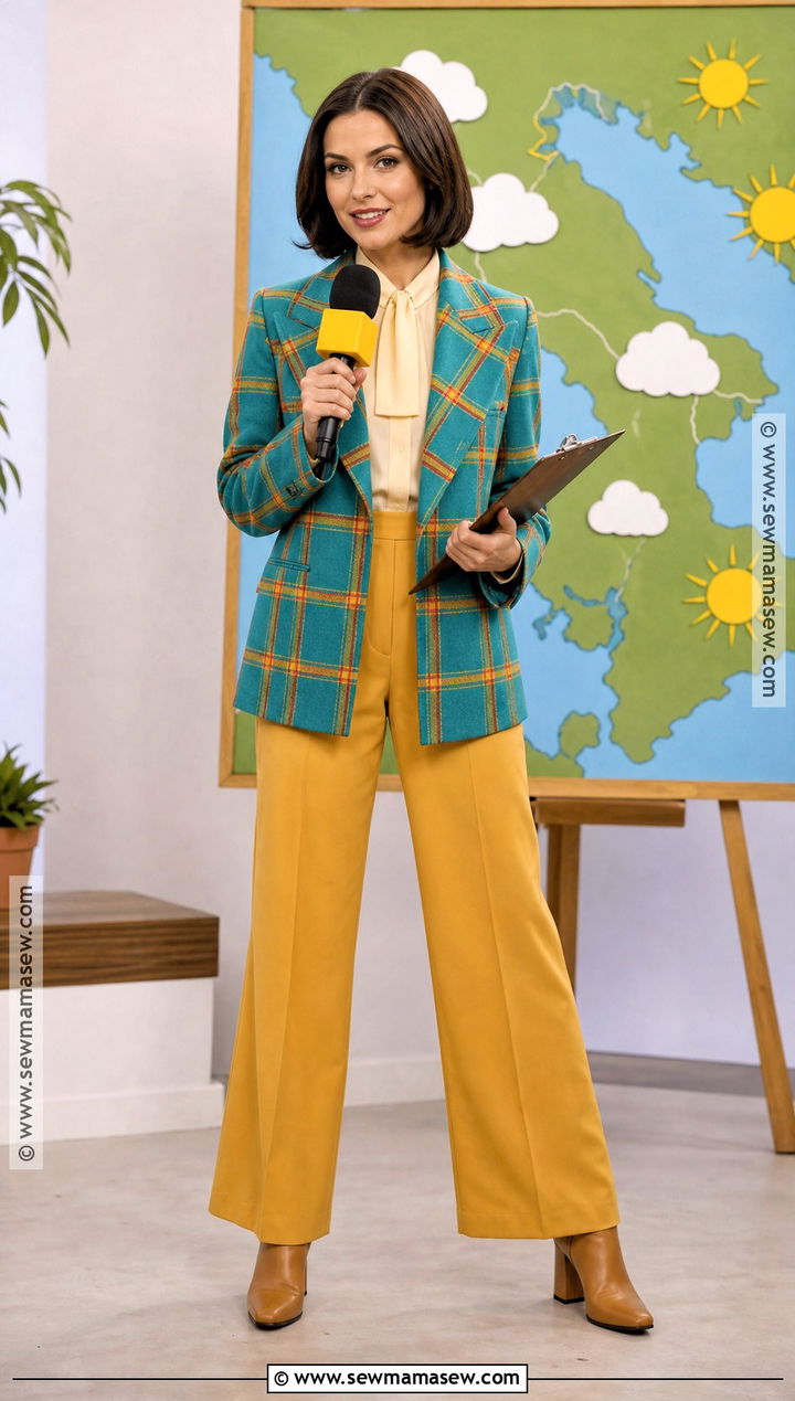 Retro Weather Reporter Halloween Costume - 40 unique halloween costume ideas