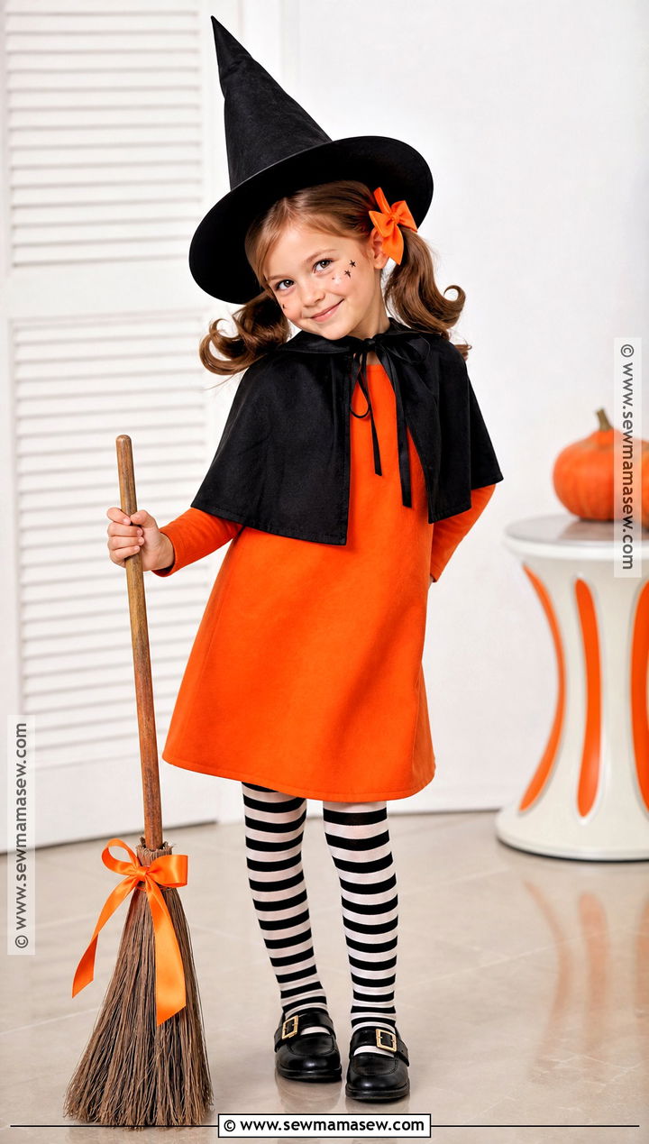 Retro Witch Costume - 30 witch costumes for kids