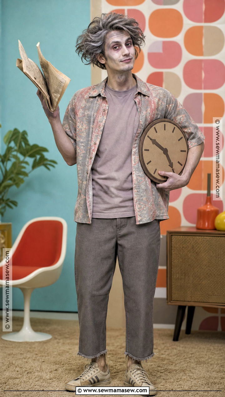 Retro Zombie Costume - 40 simple costumes