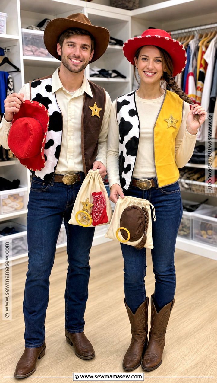 Reversible Jessie And Woody Costume - 30 Jessie And Woody Costumes for Couples