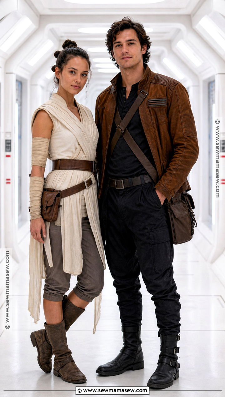 Rey And Finn Couple Costume - 30 Rey Costume Ideas