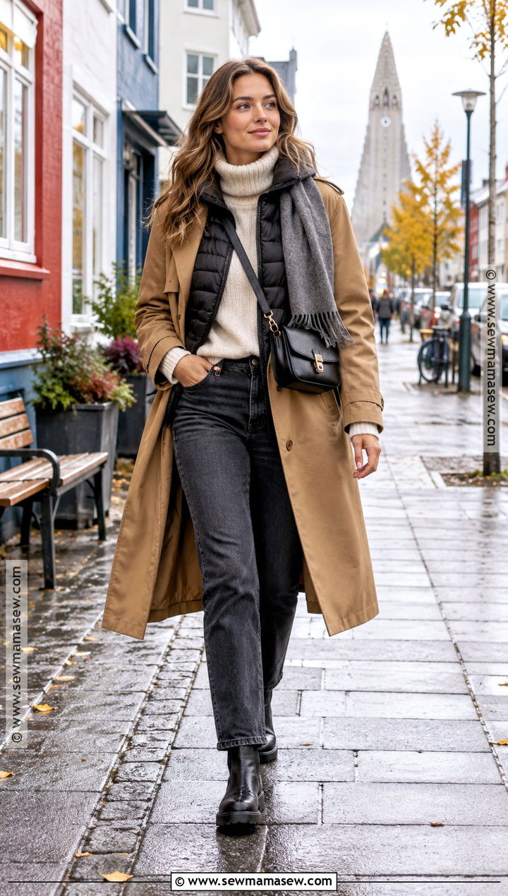 Reykjavik Autumn City Outfit - 15 iceland autumn outfit ideas