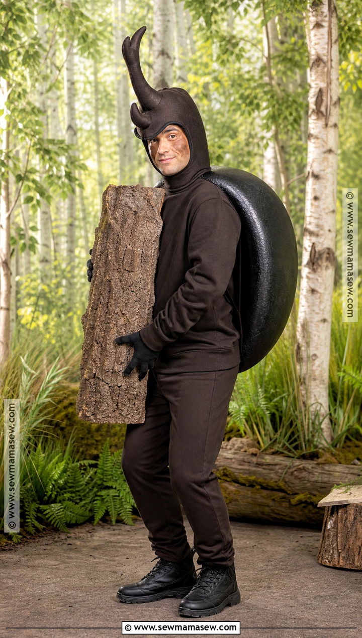 Rhinoceros Beetle Costume - 35 bug costume ideas