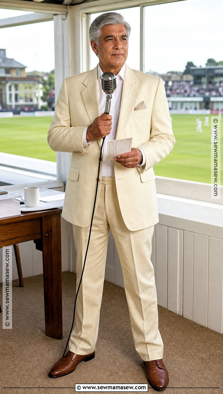 Richie Benaud Cricket Commentator Costume - 35 aussie icons costume ideas