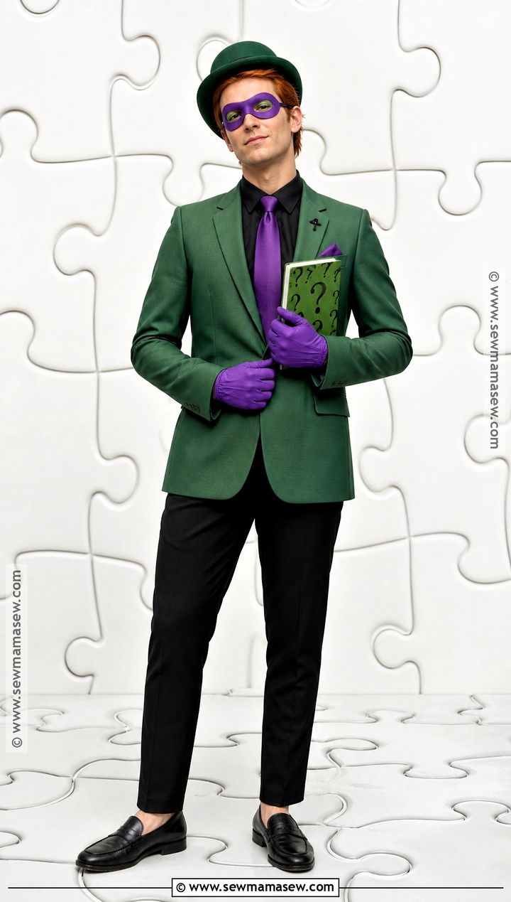 Riddler Costume - 30 easy villain costumes