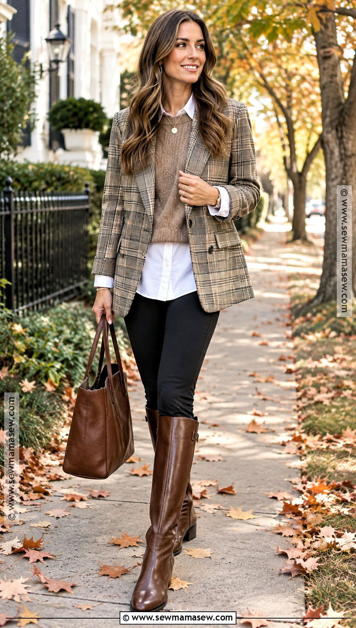 Riding Boots With Leggings and Blazer - 20 boots fall 2026